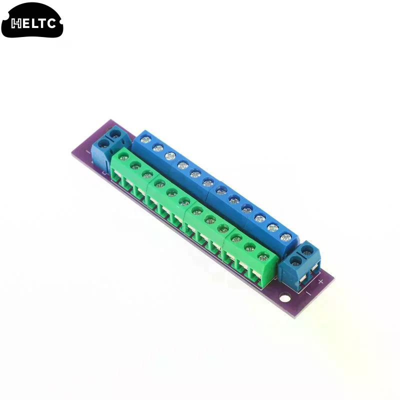 12 Position Double Layer Power Distribution Terminal Block 2 Input 13 Output For Model Train DCAC Voltage Distribution