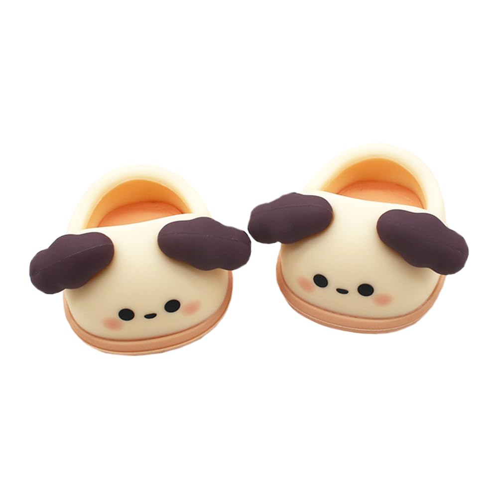 

niannyyhouse 20cm Plush Rabbit Panda Shoes Cotton Doll Shoes Dress-Up Doll Accessories (a8)