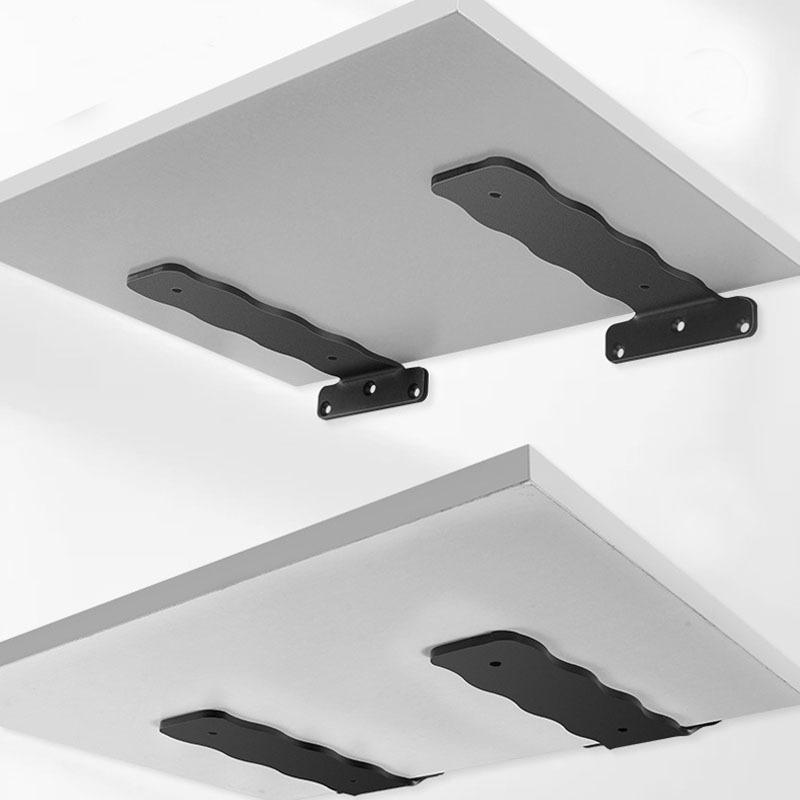 2 stücke L Halterung für Regale Heavy Duty Verdickt und Verbreitern Versteckte Klammer Joint Winkel Klammern