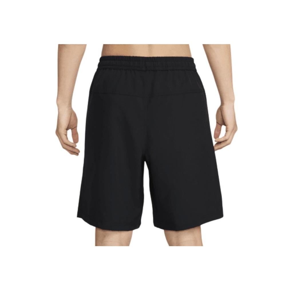 Nike Solid Color Casual Lace-Up Comfortable Mid-Waist Five-Point Sports Shorts Men shorts Black FN2999-010
