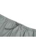 INTEREST Back Slit Windbreaker Skirt_Frosty Green