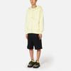 Amiparis Fw22 Logo Embroidered Heart Cotton Casual Simple Loose Hoodie Unisex hoodies Yellow USW402-747703