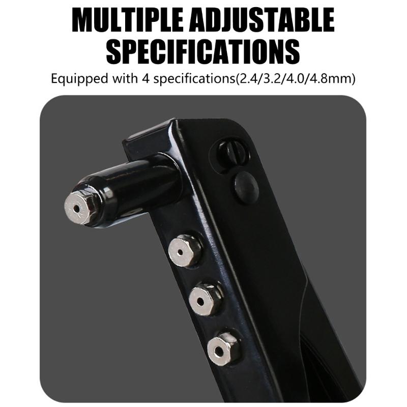 Professional Manual Rivet Guns Professional Manual Heavy Duty Rivet Guns for Metal Wood Plastic Hand Riveter Tool