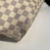 [Gebraucht] Neverfull PM Schachbrett beschichtetes Canvas Leder Tragetasche - Sehr gut #1P64B72