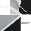 4Pcs Nylon Filter Bag Food-Grade Reusable Mesh Strainer for Nut Milk Cold Brew Coffee Juice Yogurt Strainer Bags Washable Kitchen Helper