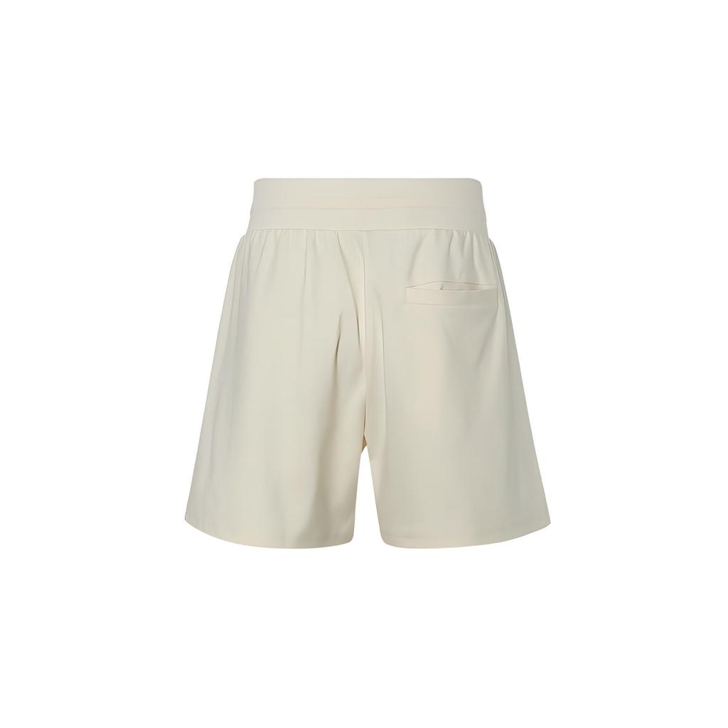 Adidas Solid Color Elastic Waist Straight Leg Shorts Women Bottoms HZ7060