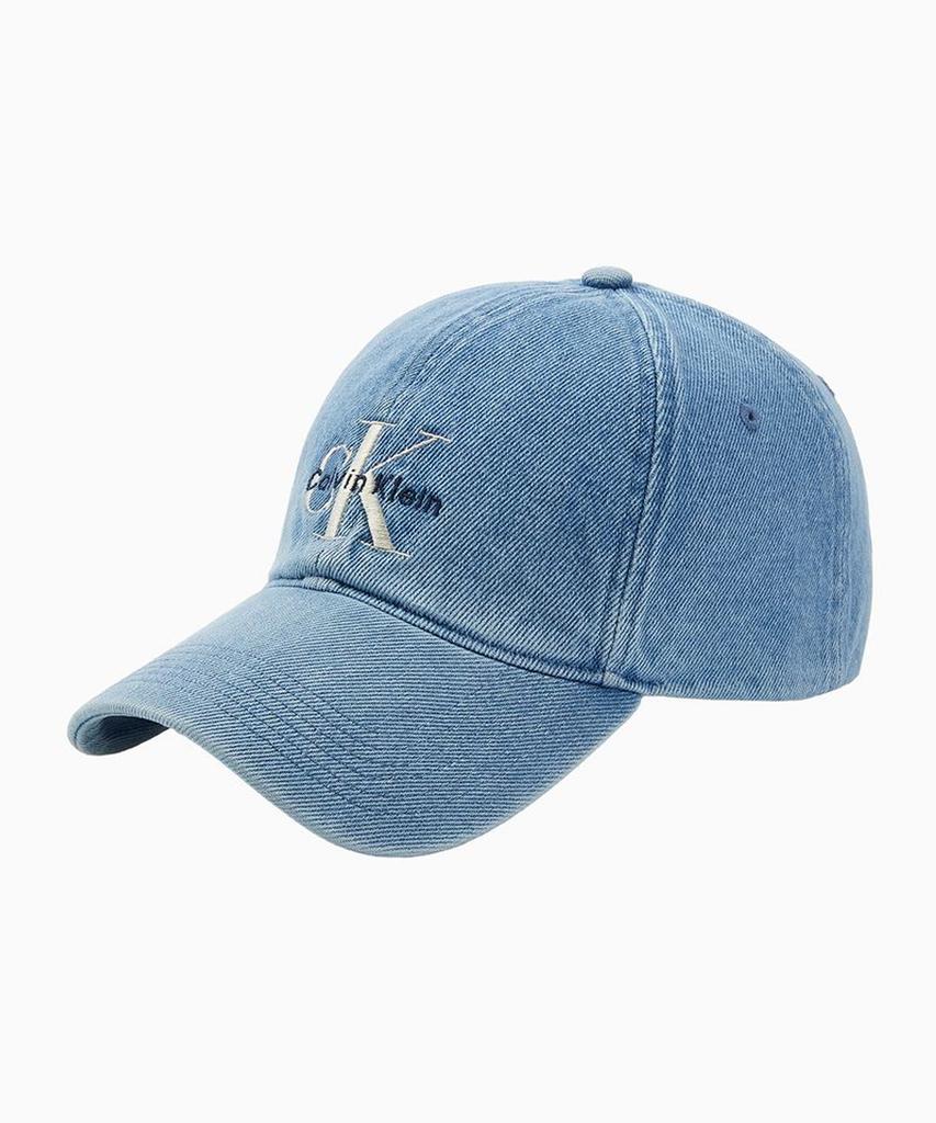 Kaelbinkeullainjin Ckj Monogram Denim Embroidered Ball Cap 4G5007G Vhj