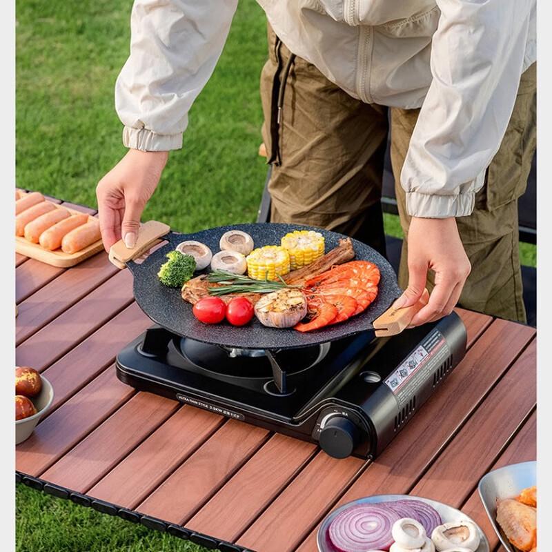 Портативная газовая плитка Zhichu для кемпинга