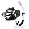 Snorkeling Mask with Action Cam Mount Dry Snorkel Set Comfortable Silicone Diving Goggle for Travel Easy Breathing
