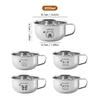 Cute Capybara Mini Kid Water Cup With Handle 304 Stainless Steel Milk Coffee Cup Mug Durable Anti Scalding Drinking Cup