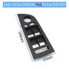 LHD RHD Car Window Lifter Control Switch Panel Armrest Outer Cover Replacement For BMW 3 Series E90 E91 316 318 320 325 328i