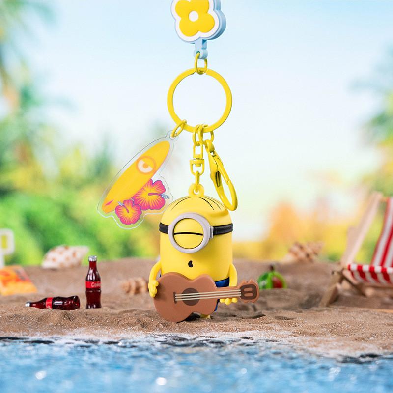 Minions Time Summer Keychain Pendant With Cartoon Characters For Bag Key And