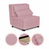 Fold-out Armchair for Sleeping KIMO Bedding Container Family Furniture Hunter Pink