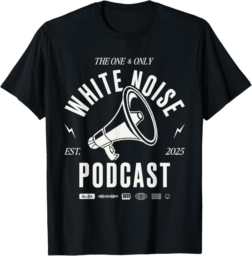 White Noise Podcast Mega Phone T-Shirt S