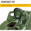 5 PCS Car Jerry Can Gaskets, Leak Proof 20 Liter Oil Drum Rubber Gasket, Waterproof Highly Resilient NATO Oil Tank Spout Sealing Replacement Parts,