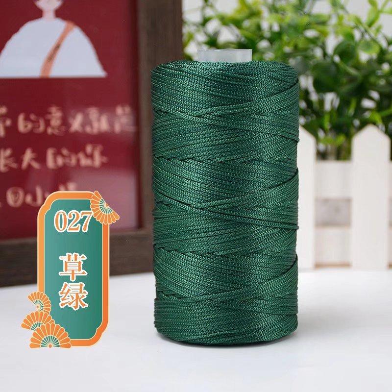 Mercerized Ice Hemp Thread 100G Shaft Medium And Thin Hollow Thread Sun Hat Shoes Crochet Hand-Woven Thread Full Free Shipping