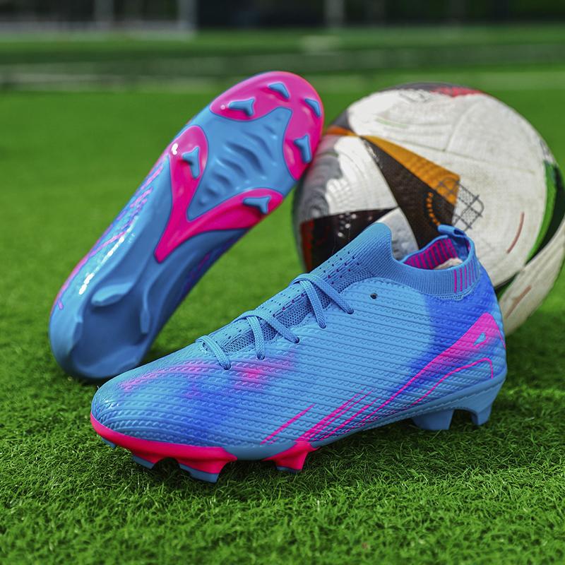 New Men Professional Football Boots Sport Soccer Shoes High-quality Training Breathable Grass -selling Women Unisex Students