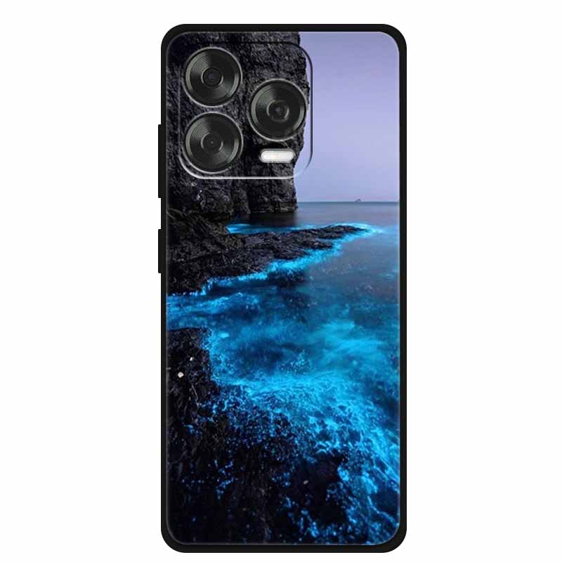 

Для ZTE Nubia V70 Дизайнерський Чохол 6.7 Чорний Силіконовий ТПУ М яка Задня Кришка Чохол Для ZTE Blade V70 Дизайн Vita Чохли для Телефонів Чохол Coque Nubia V70 Design