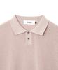 KNITTED Coolever Pk Short Sleeve Knit Tee Pink
