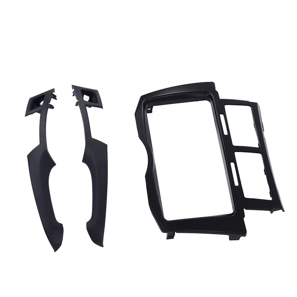 Panel Frontal para Radio Estéreo 2DIN para Coche, Panel de Marco para Salpicadero, Reemplazo para Yaris Vitz Platz 2005‑2011 Negro