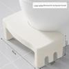 Non-Slip Thickened Toilet Squatting Footstool for Kids & Adults
