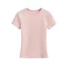 Women's Spicy Crew Neck Solid Color Slim Fit T-Shirt - Summer 2025 Collection
