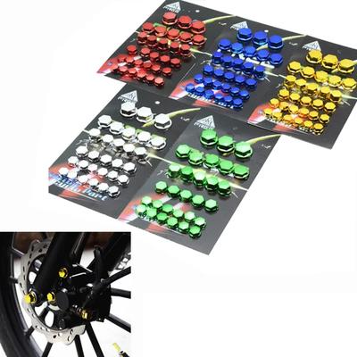 30 BUC/Set Capac Șurub Cap Motocicletă Accesorii Modificare Capac Piuliță Șurub pentru Yamaha Kawasaki Honda Capac Șurub Universal