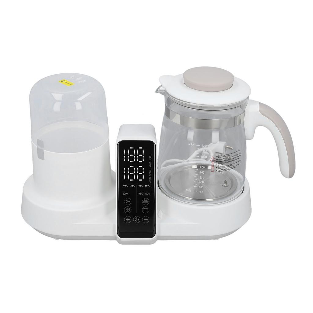 2 in 1 Baby Milchwärmer Intelligente Wärmedämmung Flaschenwärmer Herd Stewer mit 1200ml