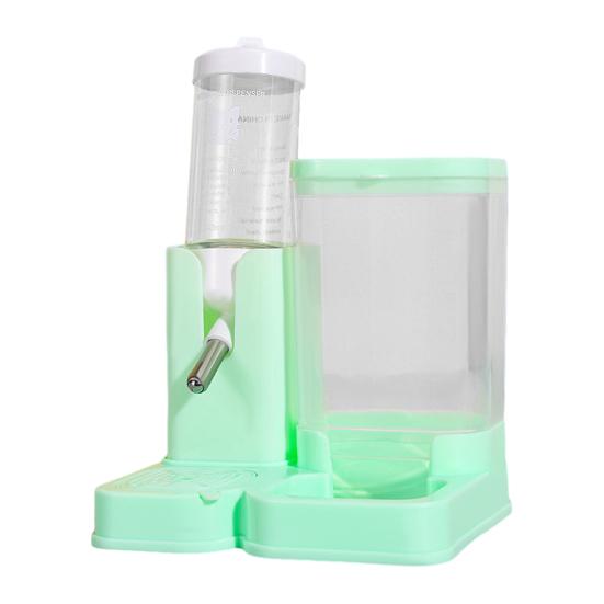 

Hamster Toy Leak-Proof Design Easy to Clean Automatic Water Food Feeder Small Pets Guinea Pigs Rabbits Pet Supplies