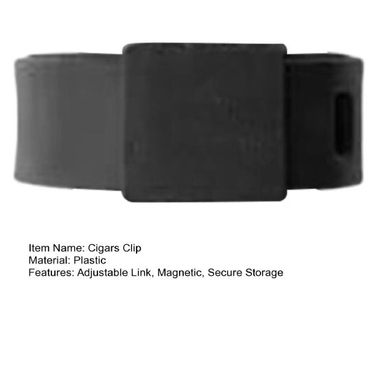 45659 Pcs Magnetic Cigars Clip for Golf Cart Portable Adjustable Link Cigars Holder Anti-slip