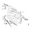 BMW X5 E70 Right Door Interior Armrest Handle Beige 51416969404 - Non-Sticky