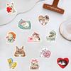 50PCS Vintage Animals Clipart Sticker Aesthetic Skateboards DIY Harajuku Laptop Luggage Waterproof Wall Room Bar Decor Stickers
