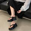 Small Flip-flops Sandals, New Outer Wear, Summer Feeling, Fashion Increase, Thick Bottom Slope Heel, Summer Slippers Women