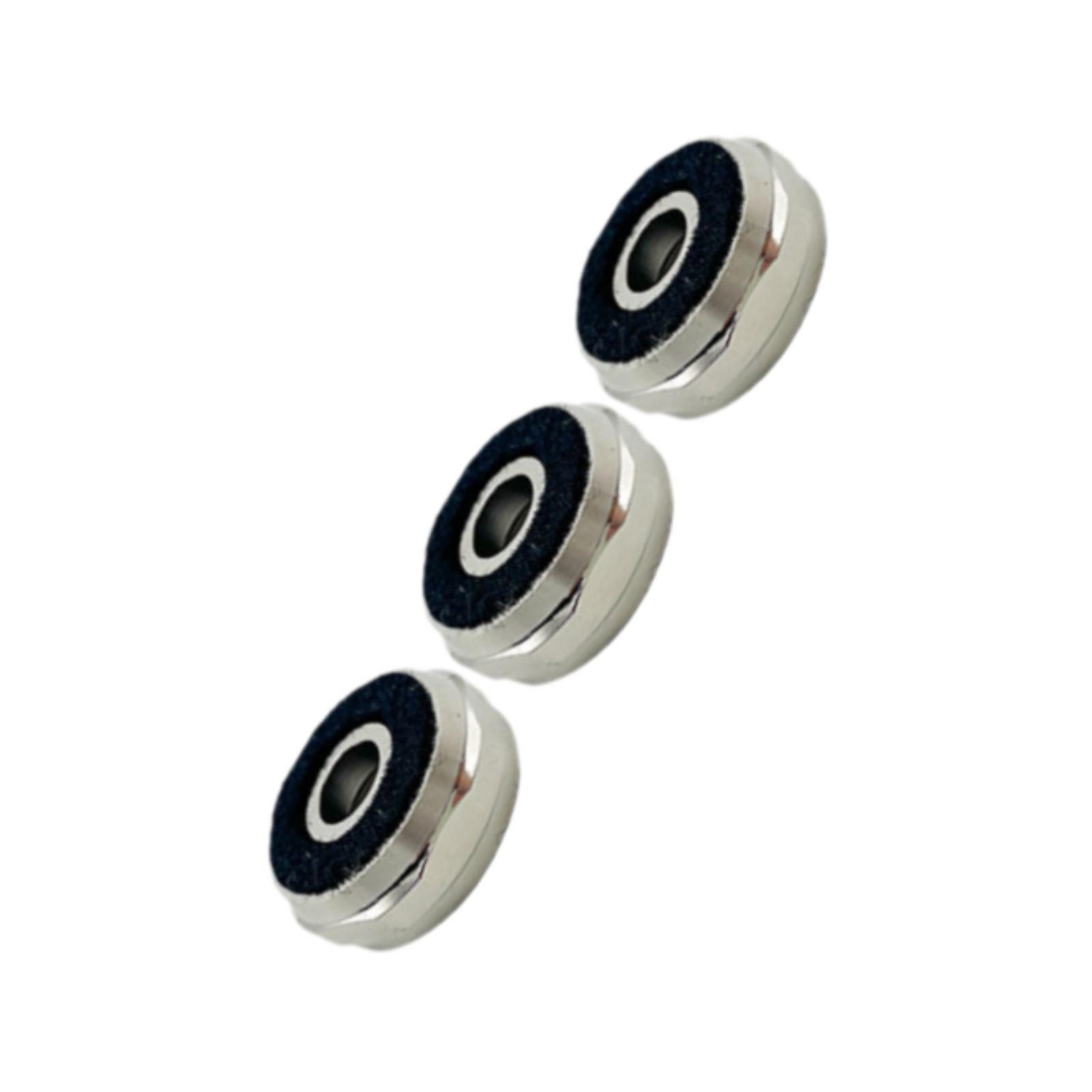 

3pcs Trumpet Finger Buttons Upper Valve Covers Brass Piston Caps for Pocket Trumpets Sturdy Easy Install Upgrade Maintenance