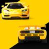1:32 F1 720S Models Cars Toys Alloy Diecast Wheel Pull Back Miniature Sports Car with Light Sound Vehicles Toddler Kids Gifts