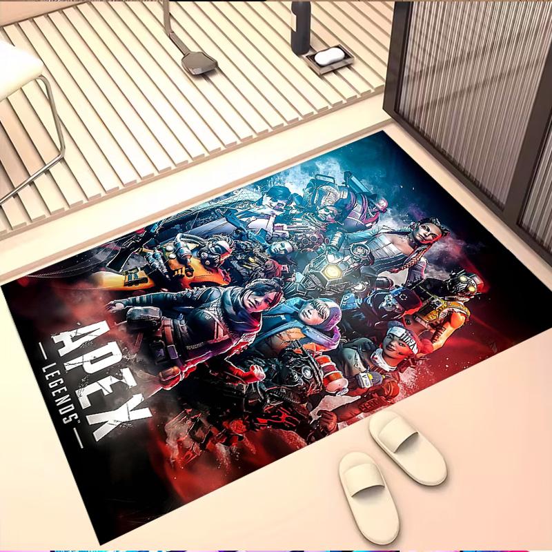 Tappeto Stampato Apex Legends, Tappeto da Pavimento Lavabile, Per Ingresso Stanza del Dormitorio Lavanderia Ufficio Studio, Decorazione per la Casa Regalo di Compleanno Natale