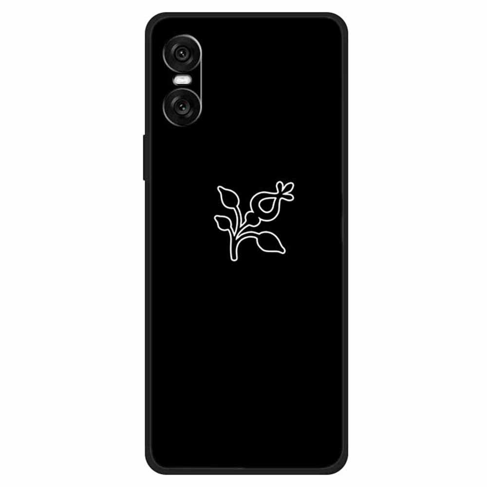 

Для Sony Xperia 10 VI Чехол Мягкий ТПУ Абстрактное Искусство Чехол для Телефона Flower