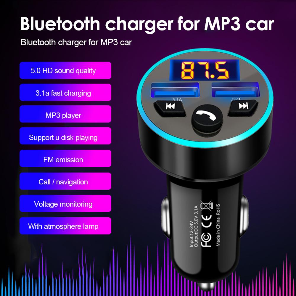 Buy New Car Kit Handsfree Wireless Bluetooth FM Transmitter LCD MP3