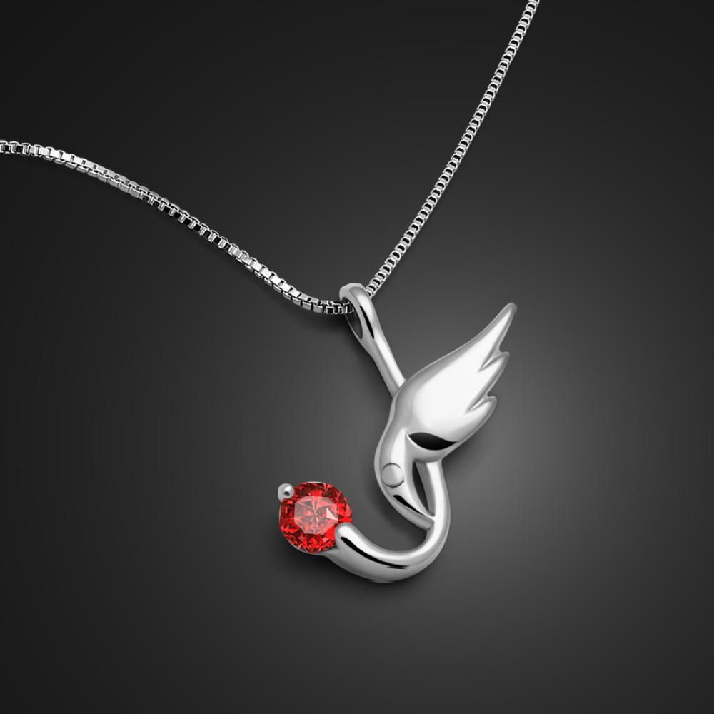 

Летающий мир Подвеска Ожерелье Платиновое покрытие Женское Простое Цепочка Зигота Ювелирные изделия Прямые продажи