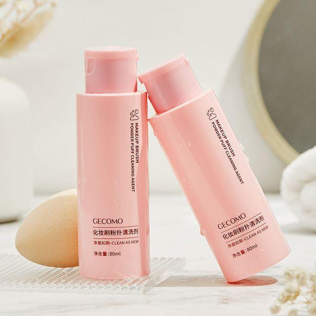 

Hepius - Makeup Brush Powder Puff Cleaner Pink