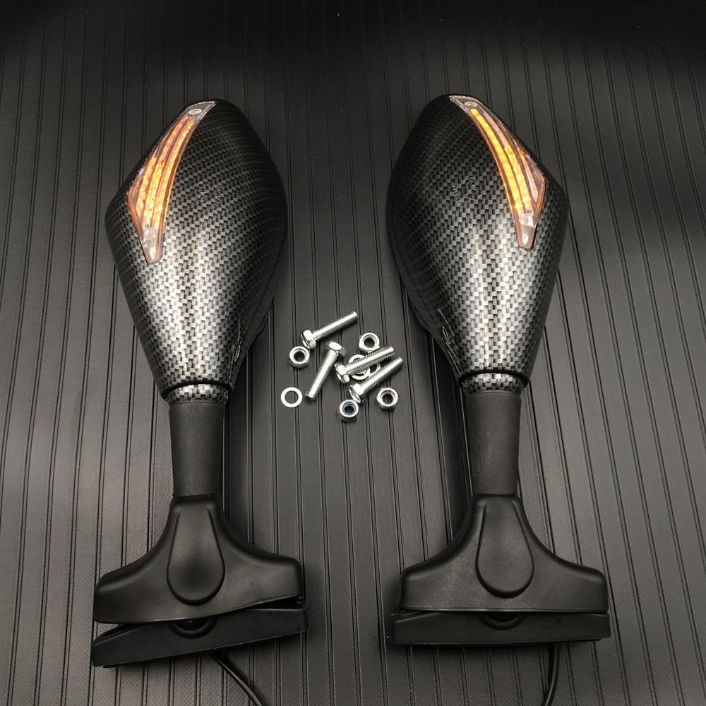 Motorcycle Rearview Mirrors Turn Signals Indicator LED Lights FOR Honda CBR1100XX CBR 1100 CBF1000 VTR 1000 F