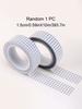 1roll Simple Style Plaid Washi Tape Set Washi Tapes Scrapbooking Supplies Stationary Masking Tape Journaling Supplies Washi Tape