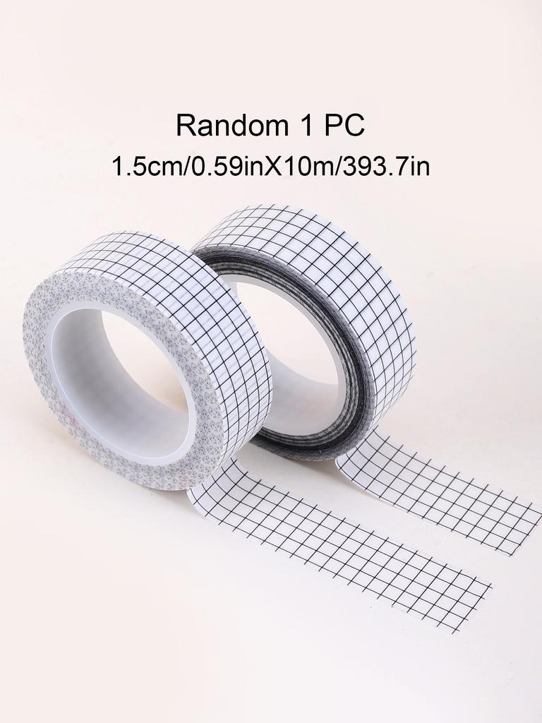 1roll Simple Style Plaid Washi Tape Set Washi Tapes Scrapbooking Supplies Stationary Masking Tape Journaling Supplies Washi Tape