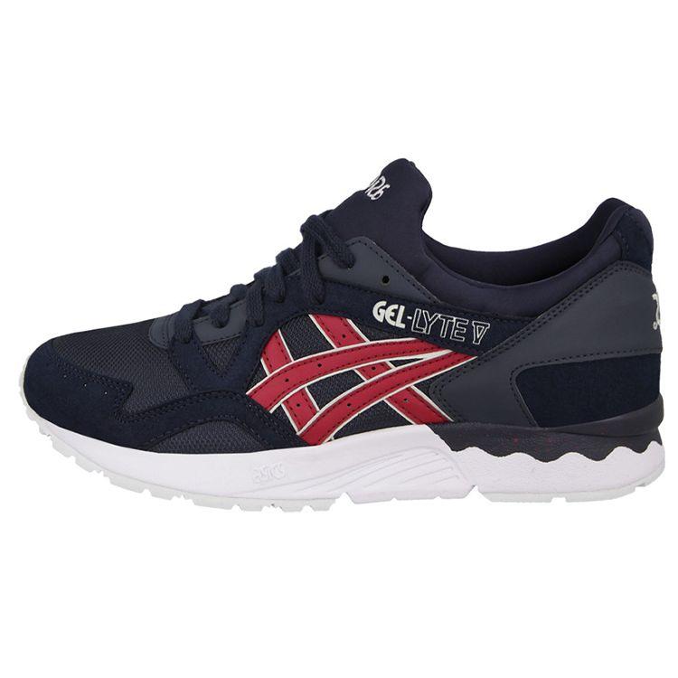 

Мужские кроссовки ASICS Gel Lyte 5 синие индийские чернила бордовые HN6A4-5026