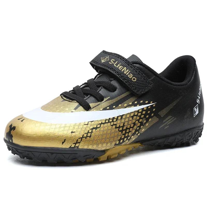 

Children Football Shoes Grass Society Indoor Training Original Boy Girl Soccer Shoes Cleats Non Slip Kids Football Field Boots 38