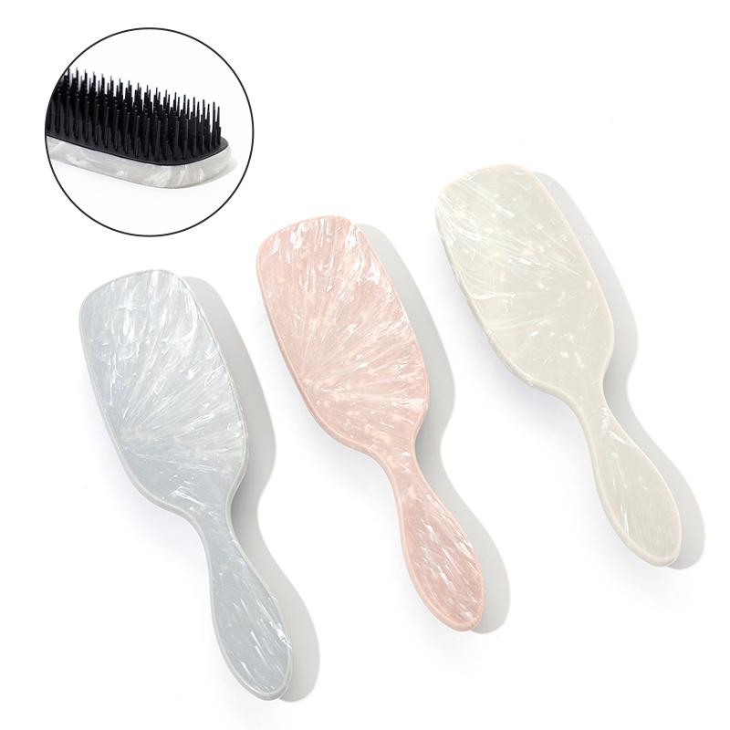 1Pc Marble Pattern Air Cushion Combs Brush Smooth Hair Anti-Tangling Scalp Massage Hairdressing Comb Barber Accessories