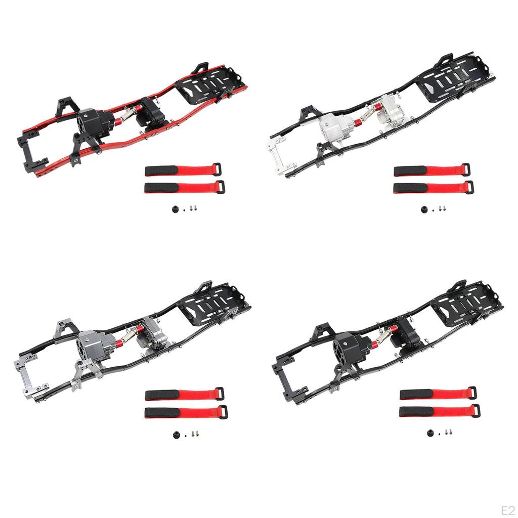 1 13mm Metal Chassis Kits for Axial Scx10 Ii Rc Car Upgrade