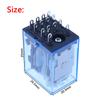1PCS MY4 General Purpose Relay 4pdt,14pins Relais DC 12V/ 24V /110V 220V Relay MY4 Switch