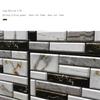 10PCS Self Adhesive Tile Wall Sticker Home Decor 3D Pvc Sticker Covers For Kitchen Cupboard Bathroom Waterproof Wallpaper