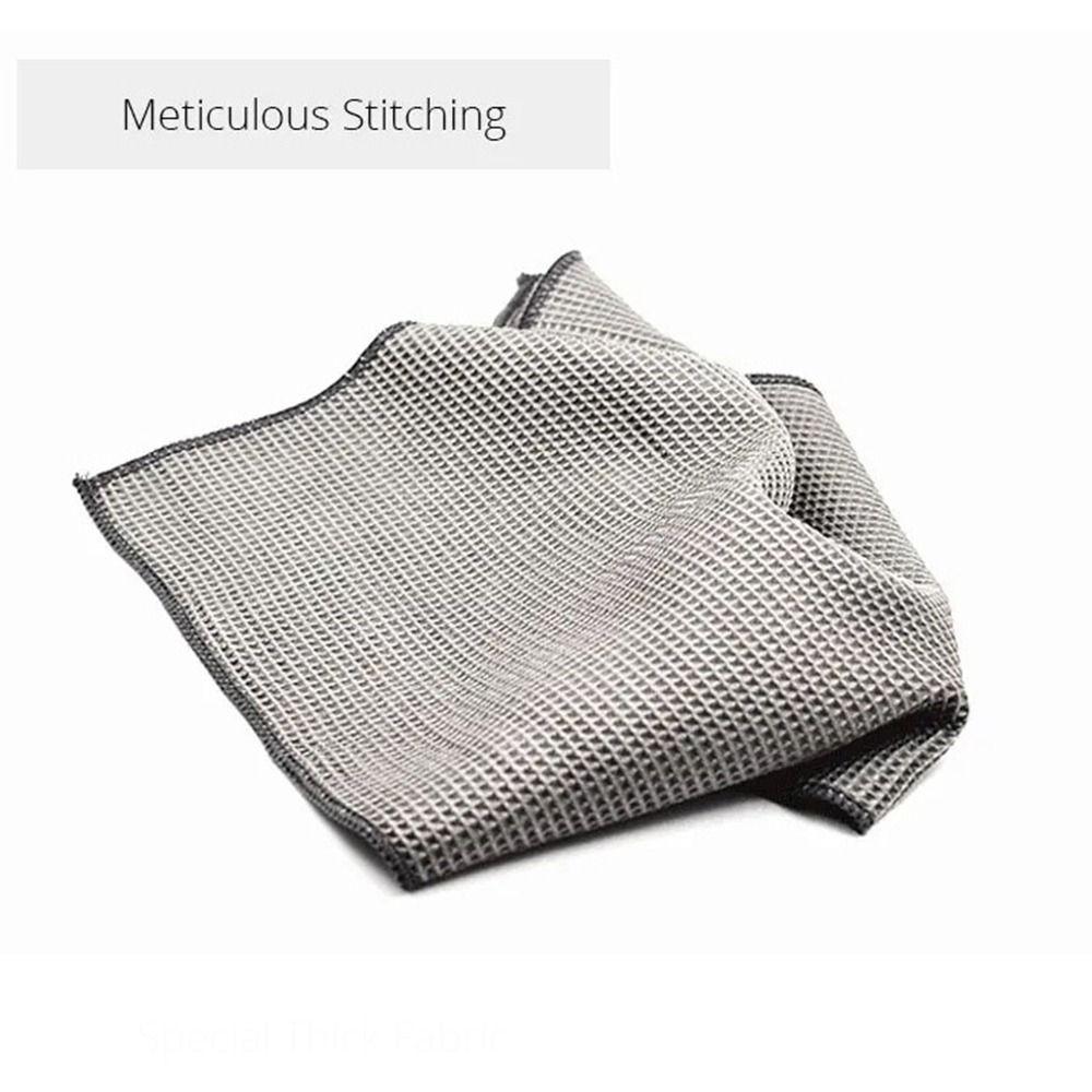 1Pcs Microfiber Car Cleaning Cloth Detailing Waffle Weave Window Clean Wipe New Glass Wash Towel